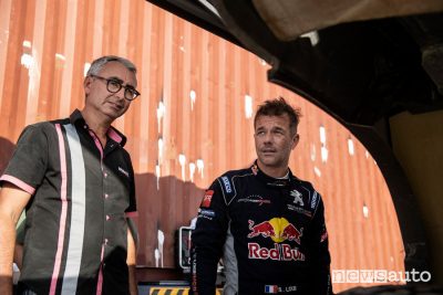 Bernard Piallat e Sebastien Loeb alla Dakar 2019