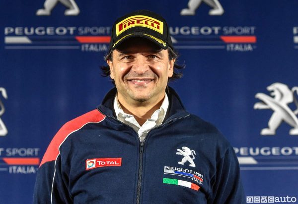 Paolo Andreucci pilota, ambassadort e tutor Peugeot 2019