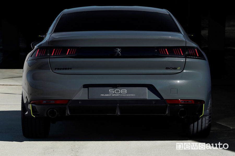 Peugeot 508 Sport Engineered concept, posteriore