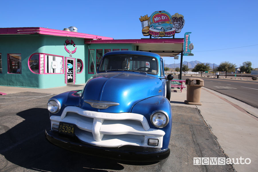 Route 66 Stati Uniti, auto storica americana