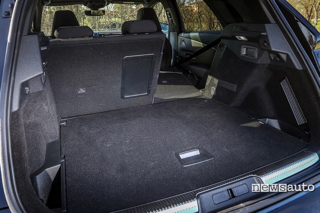 DS DS7 Crossback bagagliaio frazionamento
