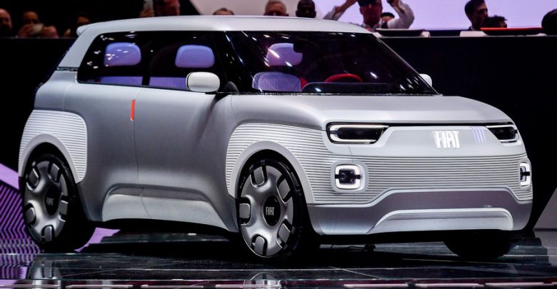 Fiat Concept Centoventi Ginevra 2019, vista di profilo
