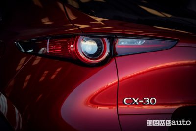 Mazda CX-30, gruppo ottico posteriore