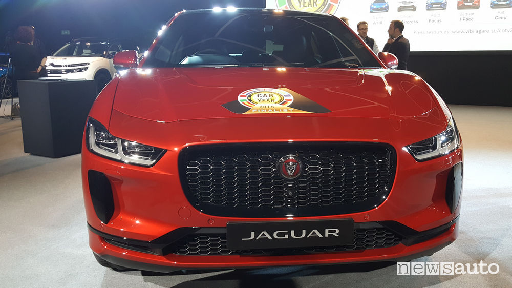 Auto dell'Anno 2019, 1° posto Jaguar I-Pace