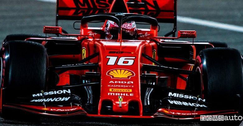 Charles Leclerc qualifiche F1 Gp Bahrain 2019