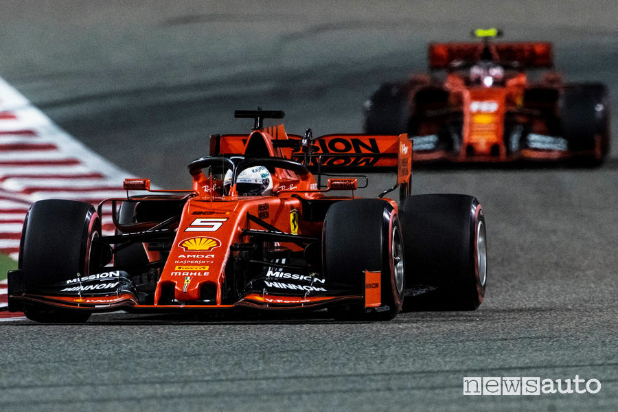 Ferrari qualifiche F1 Gp Bahrain 2019