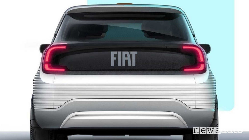 Fiat Concept Centoventi, posteriore