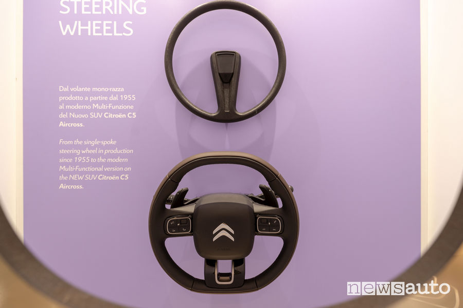 La Maison di Citroën alla Milano Design Week 2019 dal volante mono-razza a quello Multi-Funzione