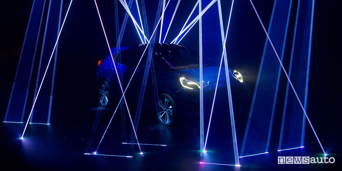 Ford Puma teaser crossover mild-hybrid