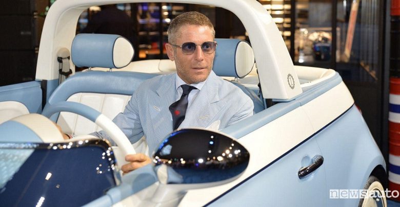 Lapo Elkann Fiat 500 Spiaggina Garage Italia