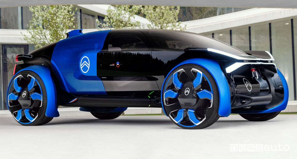 Citroën 19_19 Concept vista di profilo