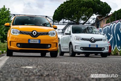 Nuova Renault Twingo 2019 vista frontale
