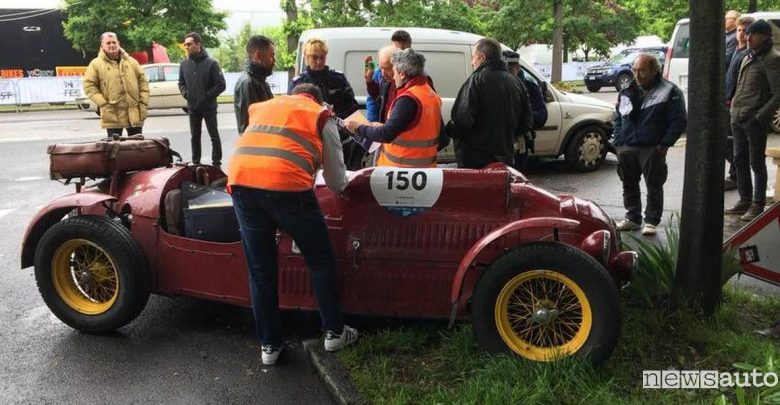 incidenti mille miglia 2019 maserati