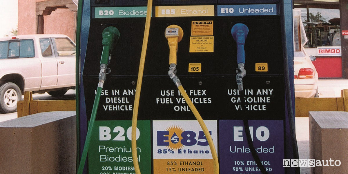 Distributore etanolo carburante E85