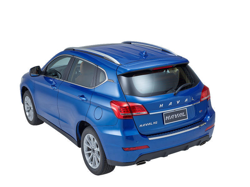 Vista posteriore Haval H2