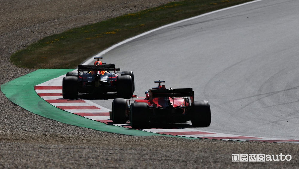 sorpasso di Verstappen su Leclerc F1 Gp Austria 2019