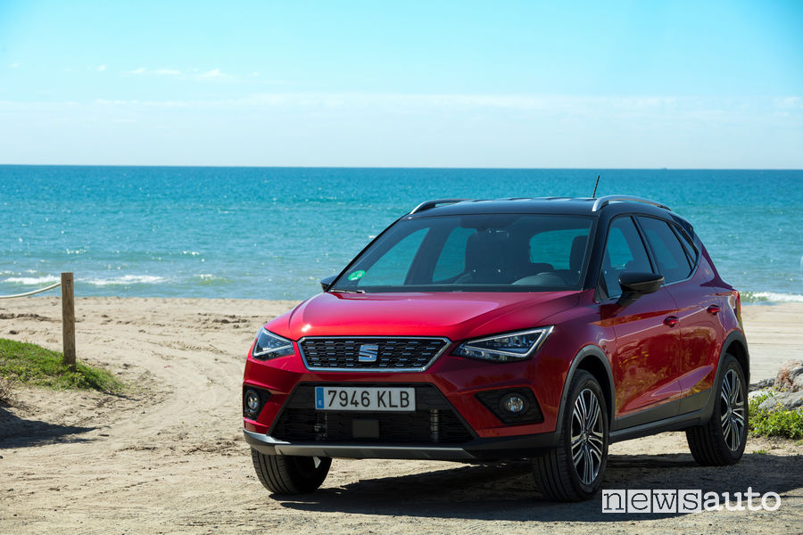 Seat Arona estate spiaggia mare