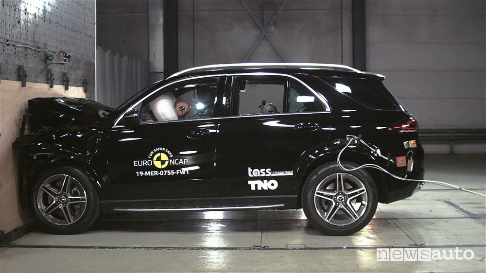 Crash test Euro NCAP Mercedes-Benz GLE