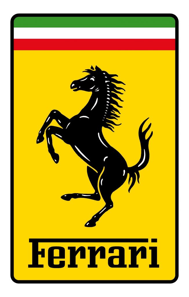 Logo Ferrari rettangolare