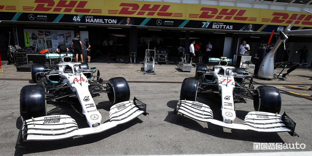 livrea Mercedes F1 Gp Germania 2019