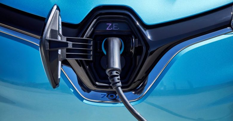 Ricarica presa tipo 2 Renault Zoe 2020