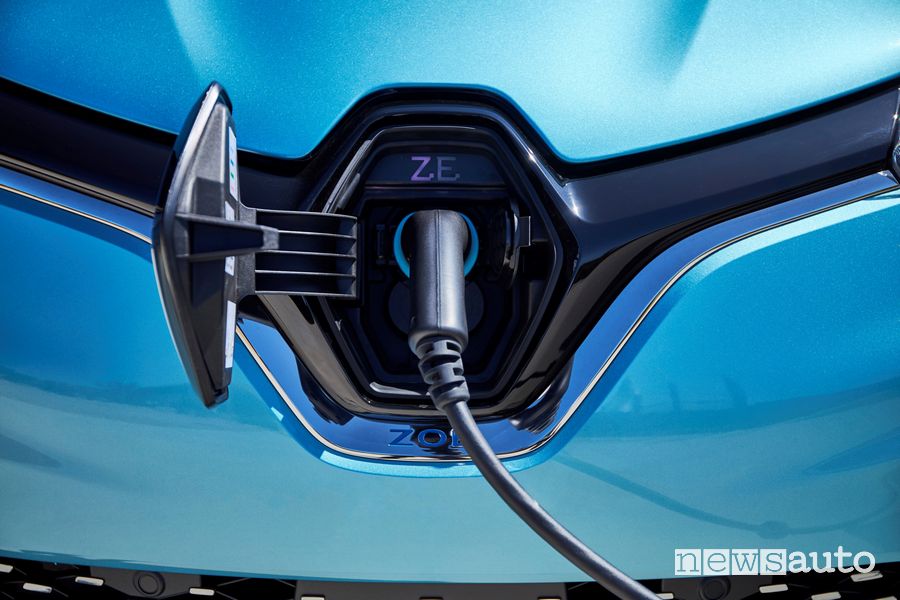 Ricarica presa tipo 2 Renault Zoe 2020