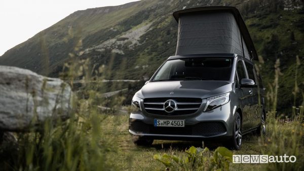 Camper Mercedes, anteprima dei nuovi veicoli Marco Polo
