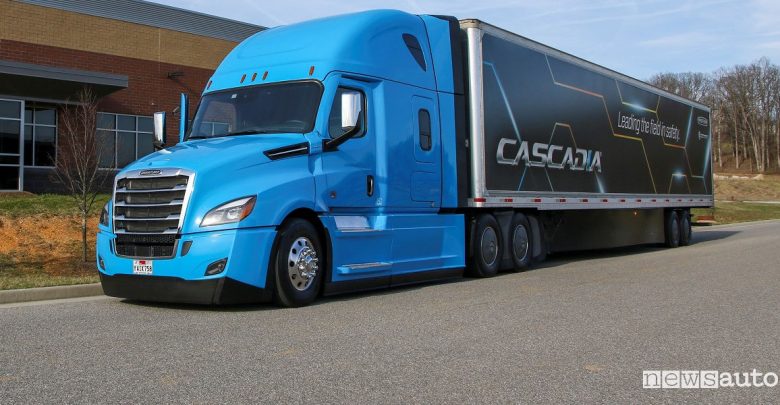 Camion a guida autonoma Daimler Trucks