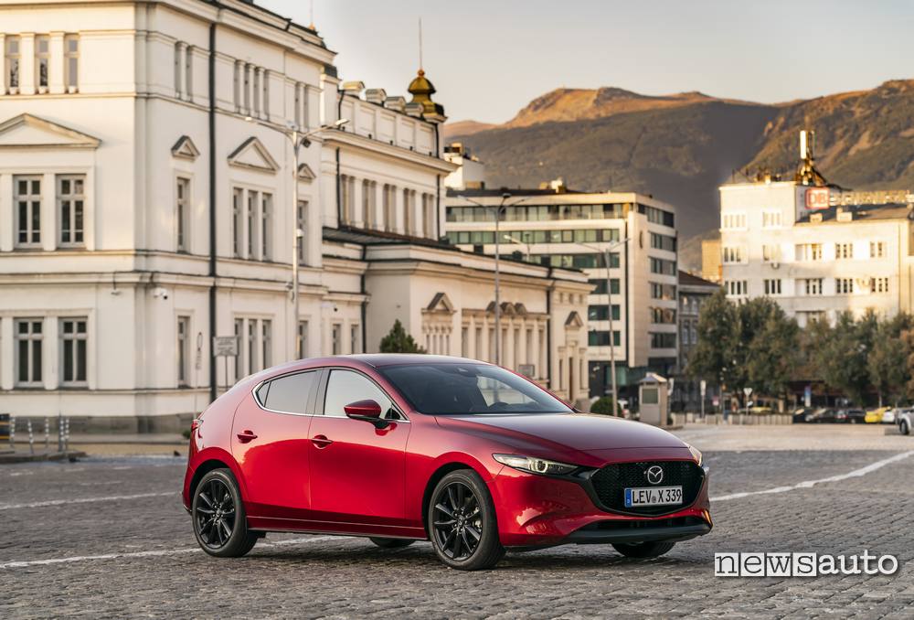 Laterale Mazda3 Skyactiv-X