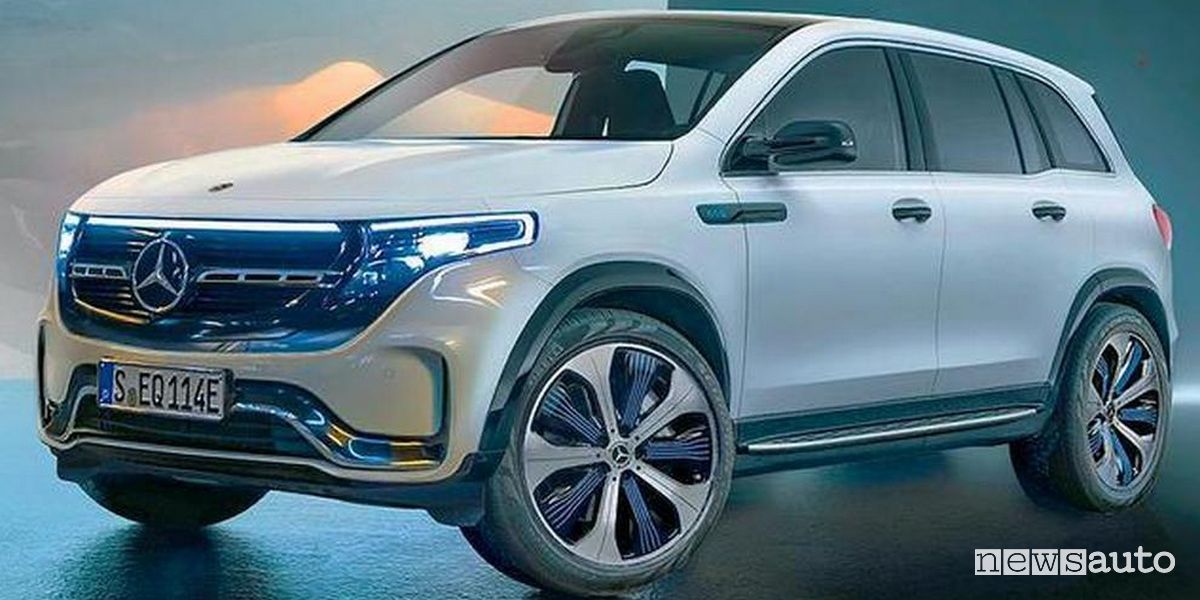 Mercedes EQB SUV elettrico