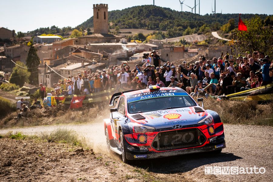Thierry Neuville Hyundai vittoria Rally di Spagna 2019
