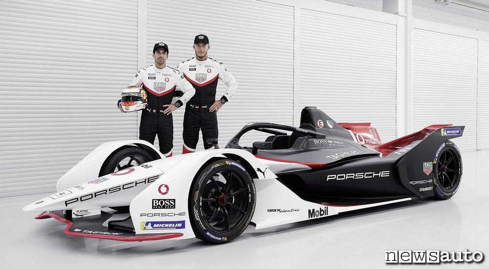 Porsche sviluppa la Formula E 99X con la tecnologia 800 ...