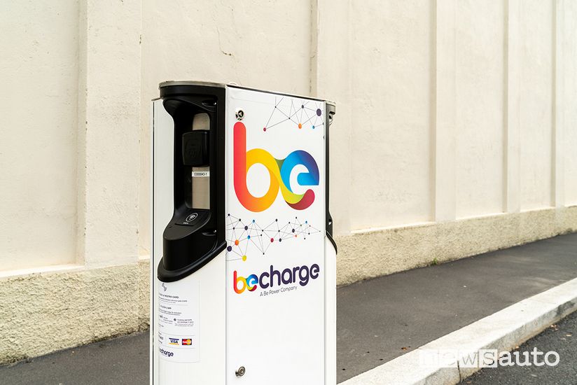 colonnine di ricarica auto elettriche a Torino Be Charge
