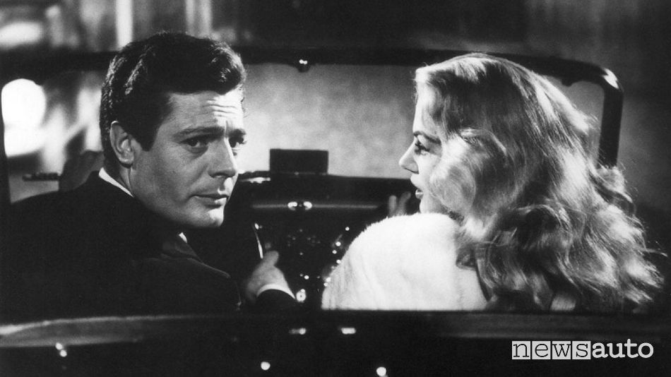 Le auto della Dolce Vita di Fellini