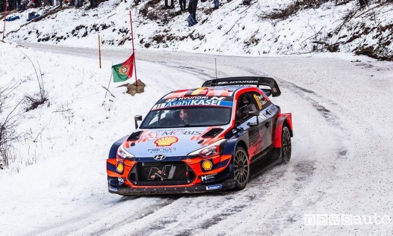 Rally Montecarlo, classifica WRC