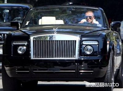 David Beckham e la Rolls Royce