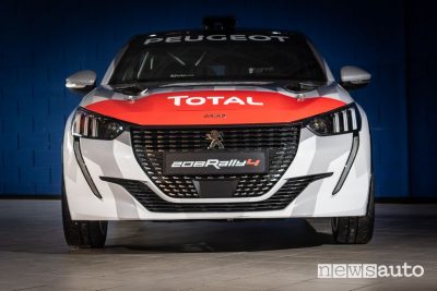 Paraurti anteriore Peugeot 208 Rally 4