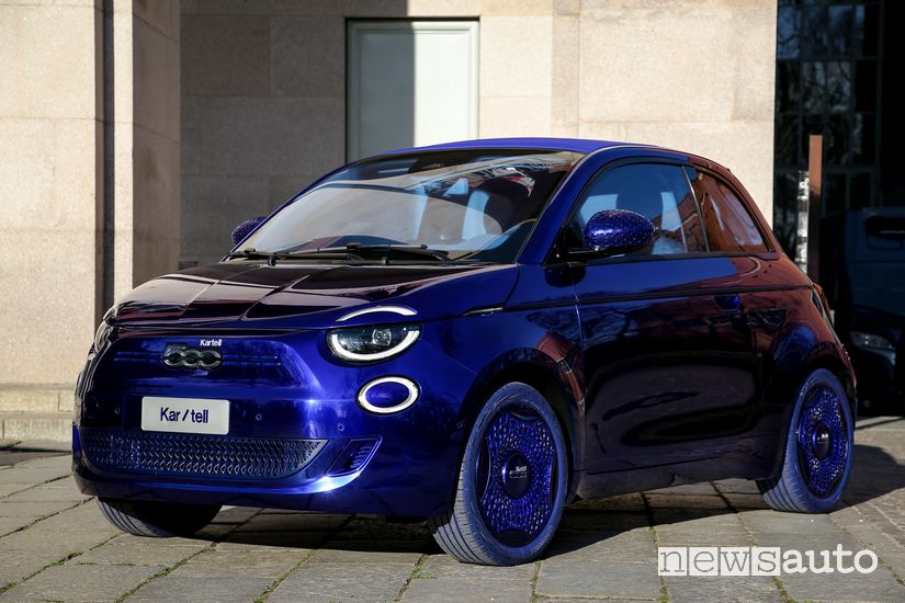 Fiat 500 elettrica One-Off Kartell