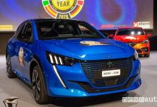 Peugeot e-208 elettrica Auto dell'Anno 2020