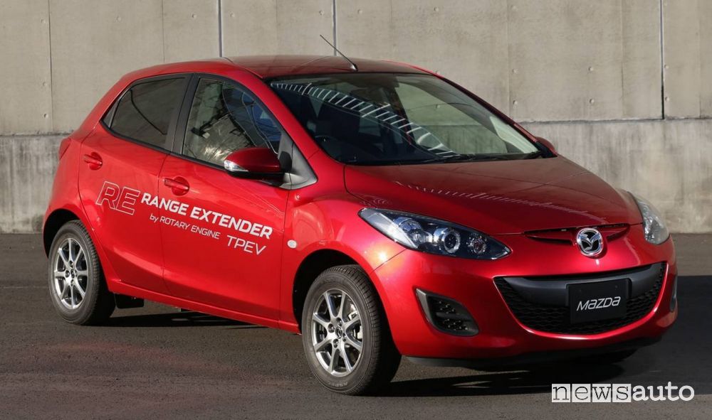 prototipo Mazda 2 EV Range Extender