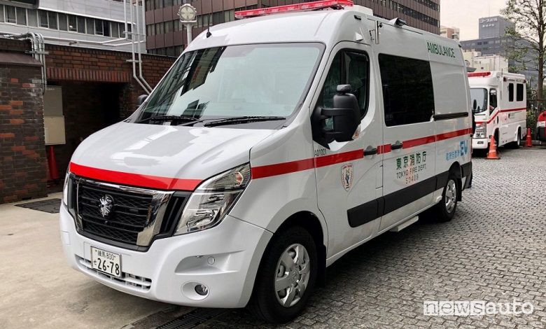 Ambulanza elettrica Nissan