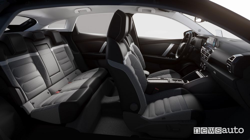 Sedili abitacolo nuova Citroën C4