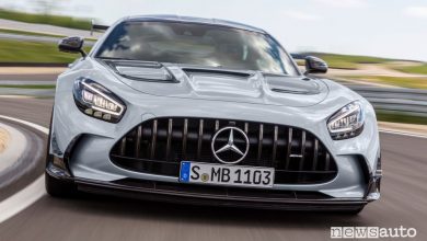 Vista frontale Mercedes-AMG GT Black Series