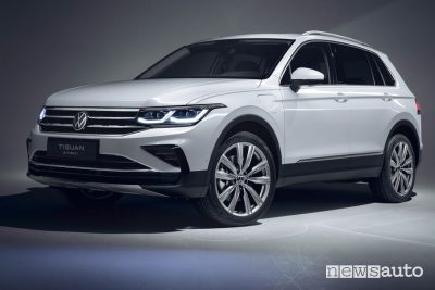 Volkswagen Tiguan 2021, anche ibrida plug-in ...