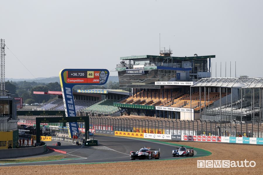 partenza 24 ore di le mans 2020