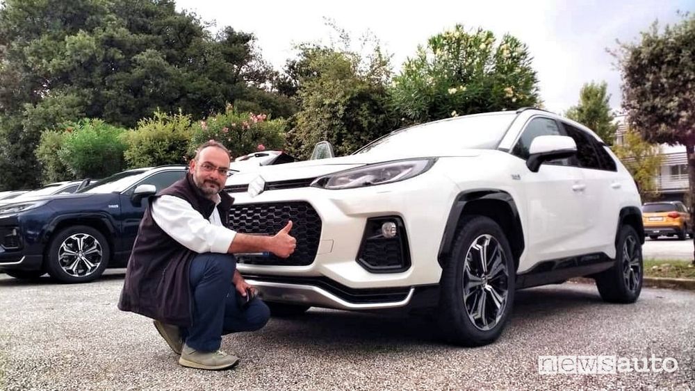Luigi Sodano primo contatto con il Suzuki Across