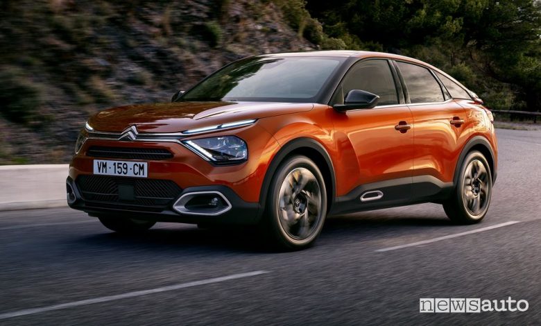 Citroën C4 elettrica, benzina, diesel, prezzi gamma e allestimenti