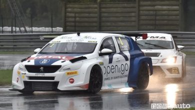 Peugeot 308 TCR, doppio podio a Magione sotto la pioggia