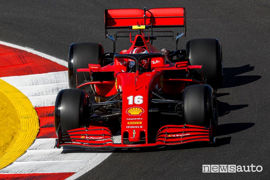 Qualifiche F1 Gp Portogallo ferrari leclerc