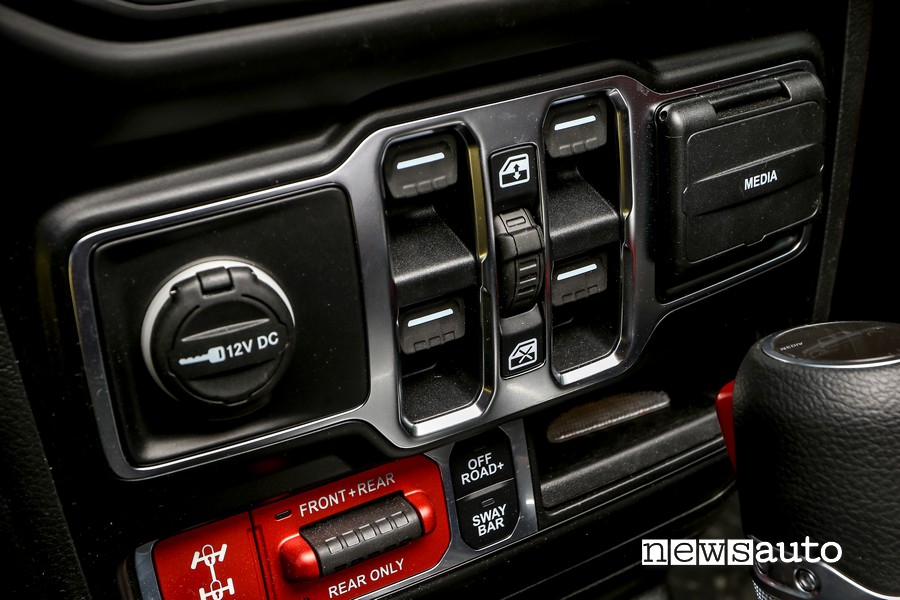 Sistema controllo trazione Jeep Rubicon Gladiator